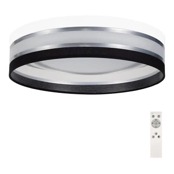 Plafón LED regulable SMART CORAL LED/24W/230V negro/blanco + mando a distancia