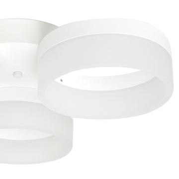 Plafón LED RING 3xLED/12W/230V blanco
