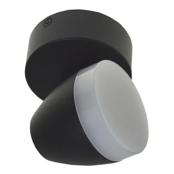 Plafón LED SURMUR LED/6W/230V negro