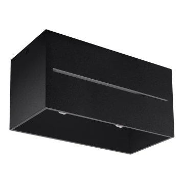 Plafón LOBO 2xG9/40W/230V negro