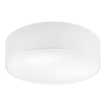 Plafón SIRJA 2xE27/60W/230V diámetro 45 cm blanco