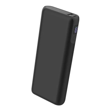 Power Bank con pantalla LED Power Delivery 20000 mAh/65W/3,7V negro