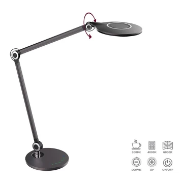Prezent 31213 - Lámpara de mesa LED Regulable BELTIS LED/10W/230V