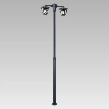 Prezent 39031 - Lámpara de exterior SPLIT 2xE27/60W/230V IP44