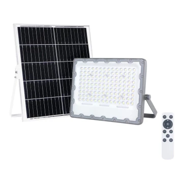 Proyector LED con panel solar FOCUS 100W/15000 mAh 3,2V 6000K IP65 + mando a distancia