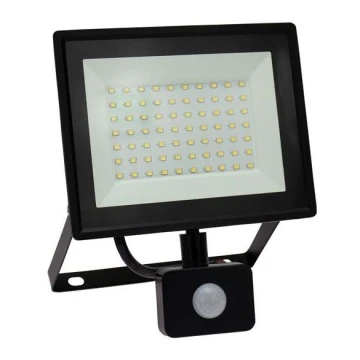 Proyector LED de exterior con sensor NOCTIS LUX 3 LED/50W/230V 4000K IP44 negro
