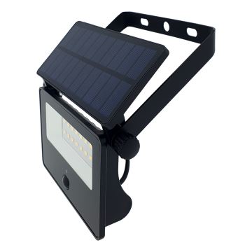 Proyector LED solar de exterior con sensor LED/2W/3.7V 4200K IP44