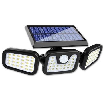 Proyector solar LED flexible con sensor LED/15W/3,7V IP54 4500K