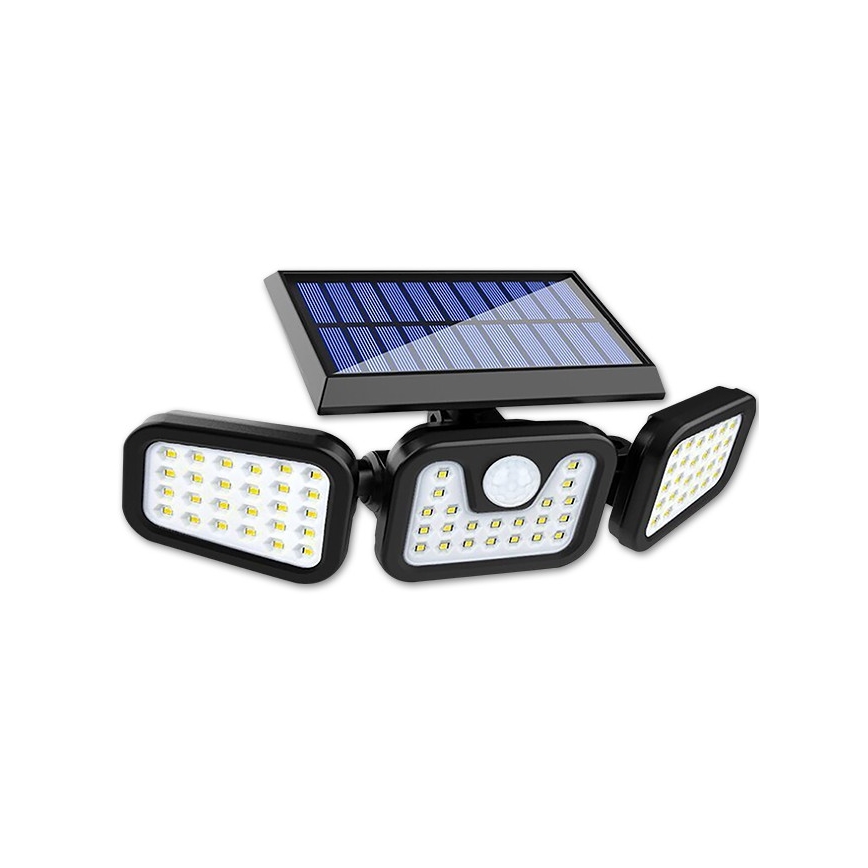 Proyector solar LED flexible con sensor LED/15W/3,7V IP54 4500K
