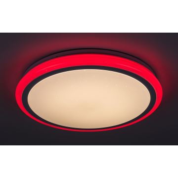 Rabalux - Plafón LED regulable con control remoto RGB LED/32W/230V