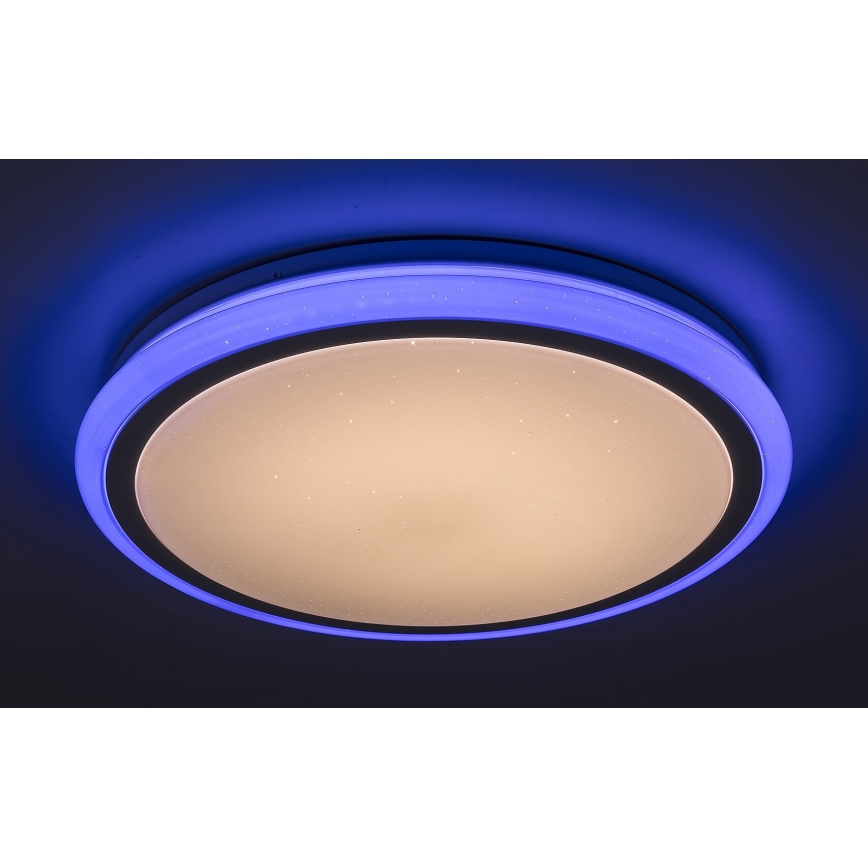 Rabalux - Plafón LED regulable con control remoto RGB LED/32W/230V