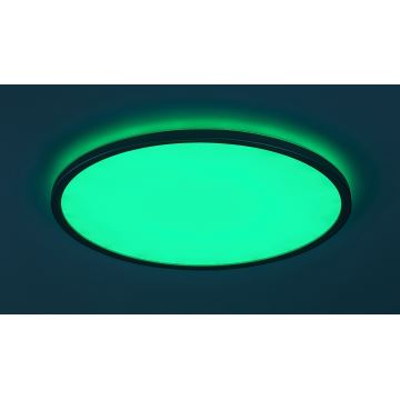 Rabalux - Plafón LED RGB regulable LED/22W/230V Wi-Fi + mando a distancia