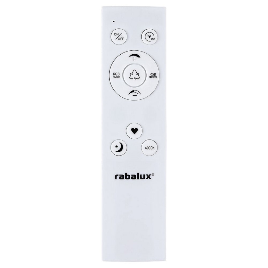 Rabalux - Plafón LED RGB regulable LED/22W/230V Wi-Fi + mando a distancia