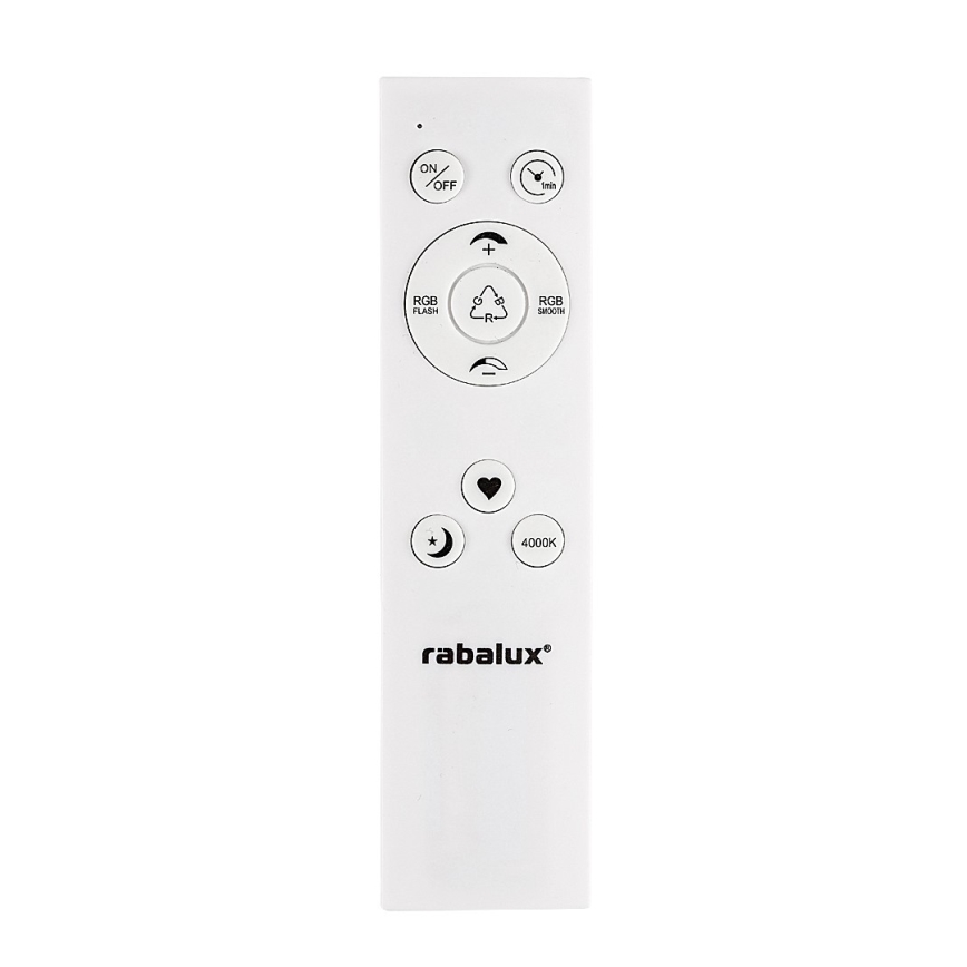 Rabalux - Plafón LED RGB regulable LED/22W/230V Wi-Fi + mando a distancia