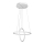 Rabalux 2544 - Lámpara colgante LED DONATELLA LED/37W/230V blanco