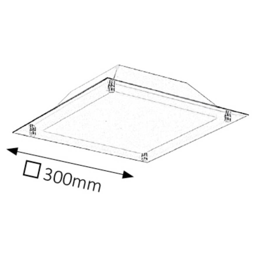 Rabalux 3047 - Plafón LED LARS 1xLED/12W/230V