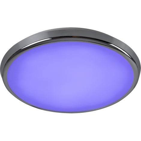 Rabalux - LED RGB Plafón regulable para el baño LED/18W/230V diá. 30 cm 3000-6500K IP44 + control remoto
