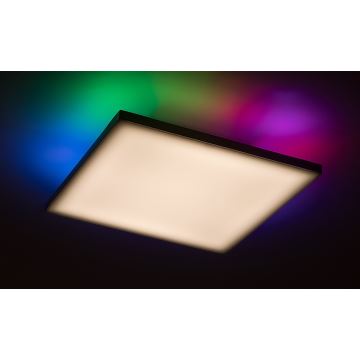 Rabalux - Plafón LED RGB regulable LED/24W/230V 3000-6500K 40x40 cm+ control remoto