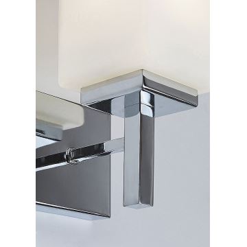 Rabalux - Aplique de baño 1xE14/10W/230V IP44 cromo