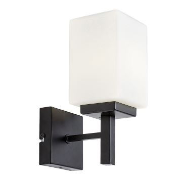 Rabalux - Aplique de baño 1xE14/10W/230V IP44 negro