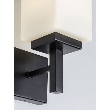 Rabalux - Aplique de baño 1xE14/10W/230V IP44 negro