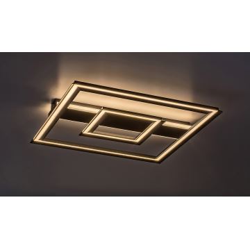 Rabalux - Plafón LED LED/48W/230V 3000K negro
