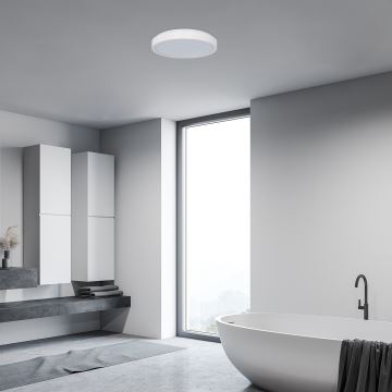 Rabalux - Plafón LED de baño LED/18W/230V IP44 4000K diá. 25 cm blanco