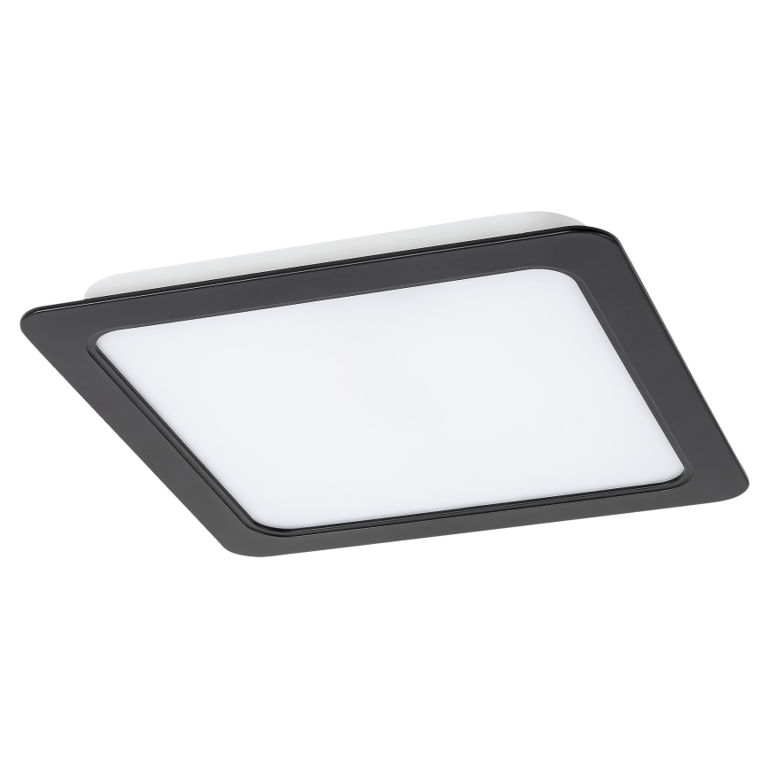 Rabalux - Lámpara empotrable LED LED/3W/230V 9x9cm negro