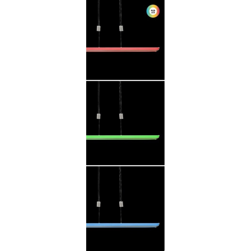 Rabalux - LED RGB Lámpara colgante regulable LED/24W/230V + control remoto