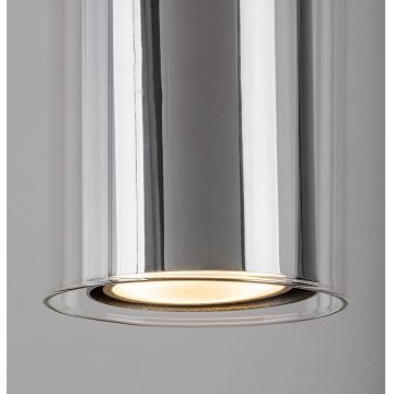 Rabalux - Lámpara colgante 1xGU10/50W/230V transparente/cromo