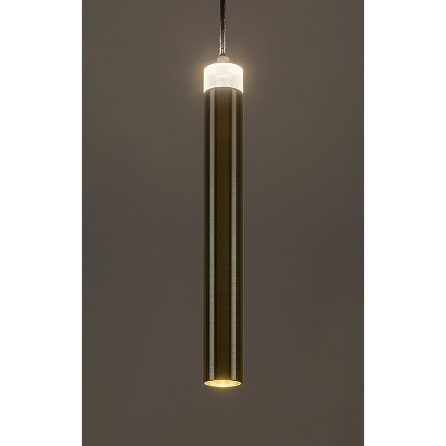Rabalux - Lámpara LED colgante LED/10W/230V 4000K negro/dorado