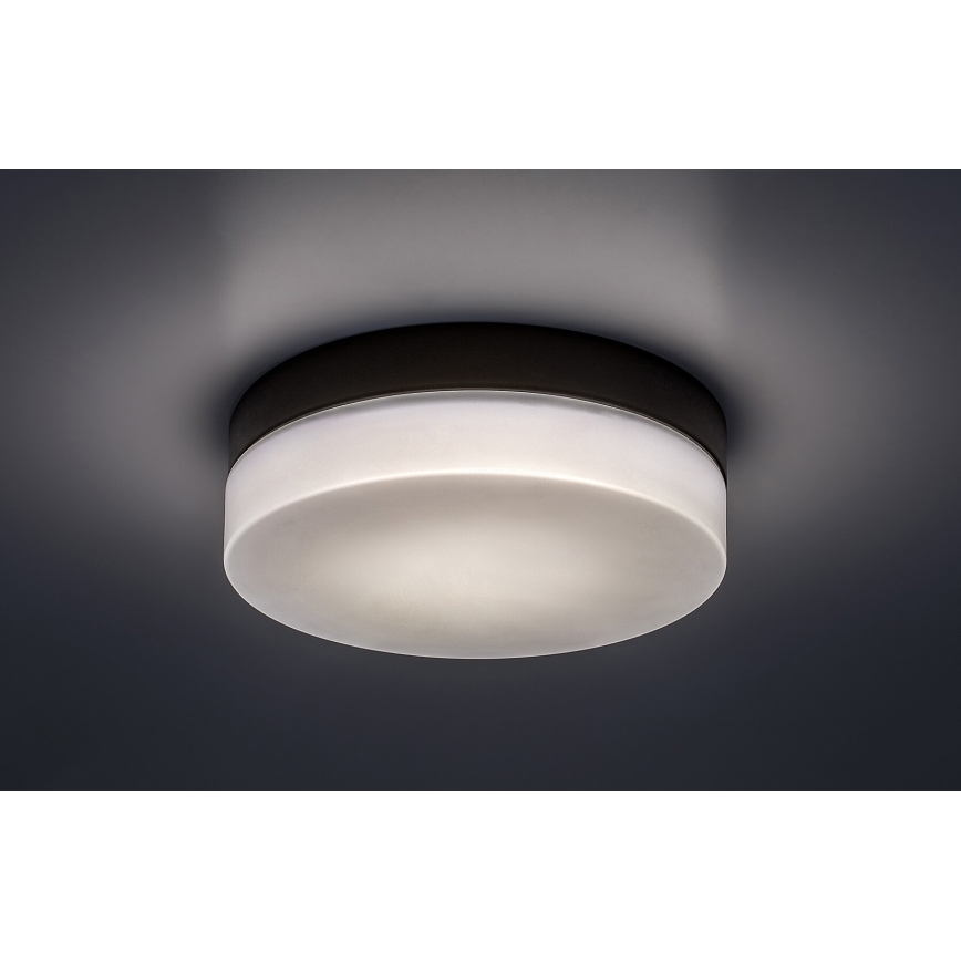 Rabalux - Plafón LED de baño LED/15W/230V IP44 4000K diá. 23 cm negro