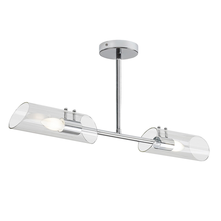 Rabalux - Lámpara colgante de baño 2xE14/12W/230V IP44 cromo