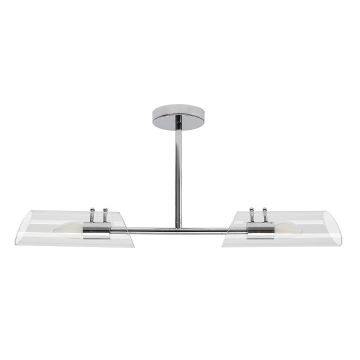 Rabalux - Lámpara colgante de baño 2xE14/12W/230V IP44 cromo