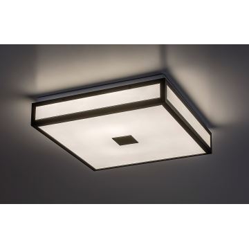 Rabalux - Plafón LED para cuarto de baño LED/24W/230V IP44 4000K 40x40 cm negro