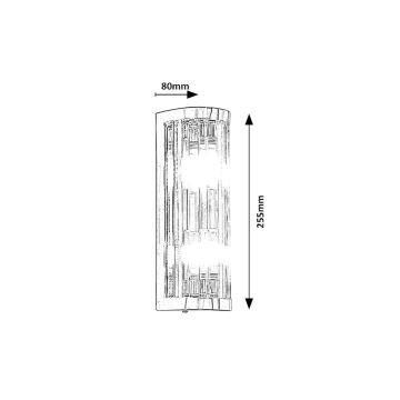 Rabalux - Aplique de baño 2xG9/28W/230V IP44