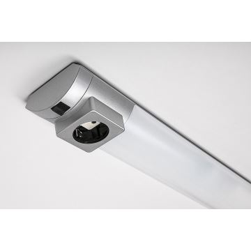 Rabalux - Iluminación LED bajo mueble con toma LED/5W/230V 4000K cromo mate