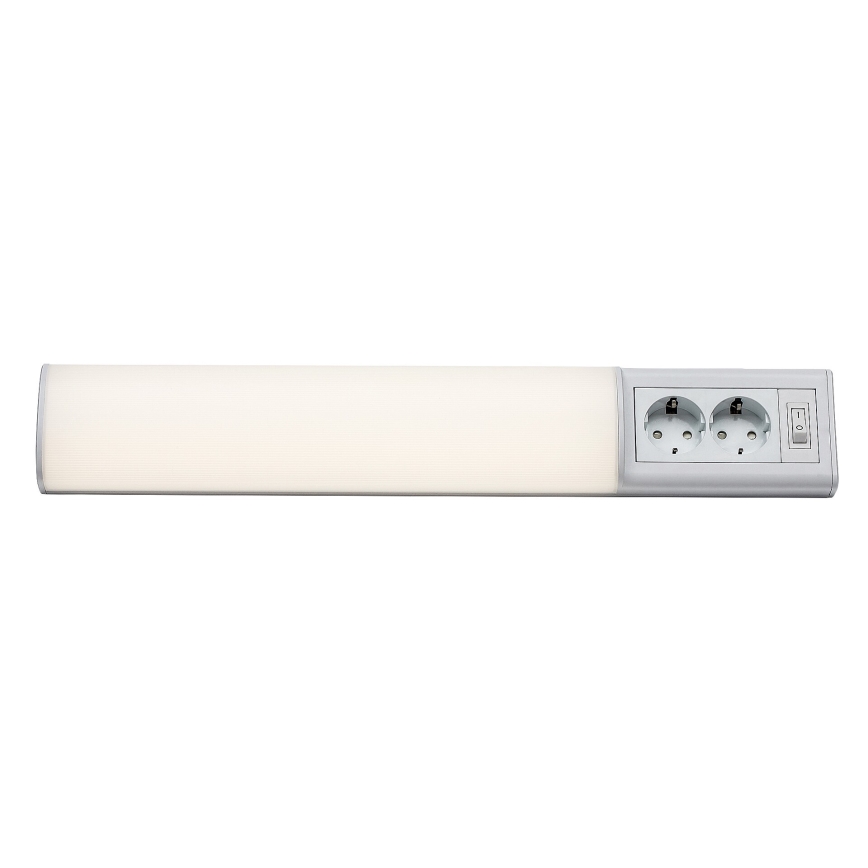 Rabalux - Lámpara LED debajo del gabinete con 2 enchufes LED/10W/230V 4000K 50 cm blanco