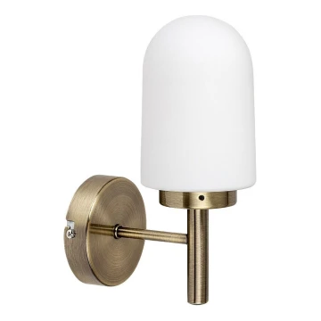 Rabalux - Aplique de baño 1xE14/10W/230V IP44 bronce