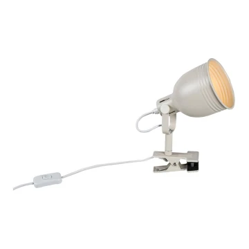 Rabalux - Foco con clip 1xE14/25W/230V beige