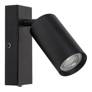 Rabalux - Foco de pared 1xGU10/25W/230V negro