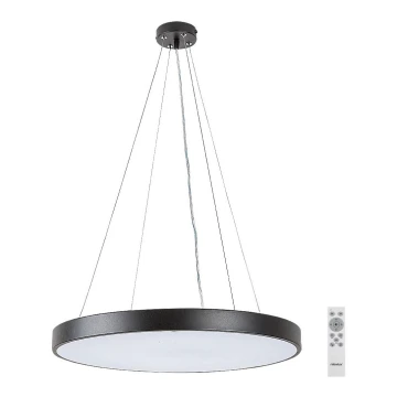 Rabalux - Lámpara de araña LED regulable LED/60W/230V 3000-6000K negro + mando a distancia