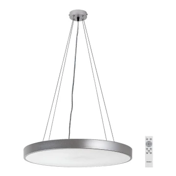 Rabalux - Lámpara de araña LED regulable LED/60W/230V plata 3000-6000K + mando a distancia