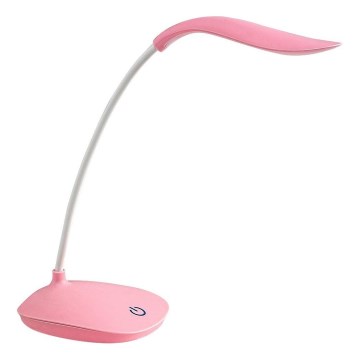 Rabalux - Lámpara de mesa LED flexible y regulable LED/2W/5V rosa