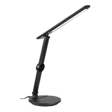 Rabalux - Lámpara de mesa regulable LED táctil con mostrar LED/9W/230V 3000/4000/6500K