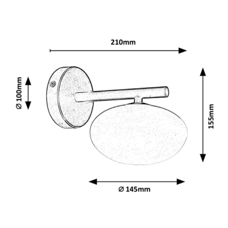 Rabalux - Lámpara de pared 1xG9/28W/230V