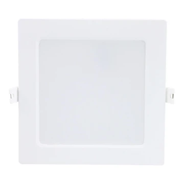 Rabalux - Lámpara empotrable LED LED/12W/230V 17x17 cm blanco