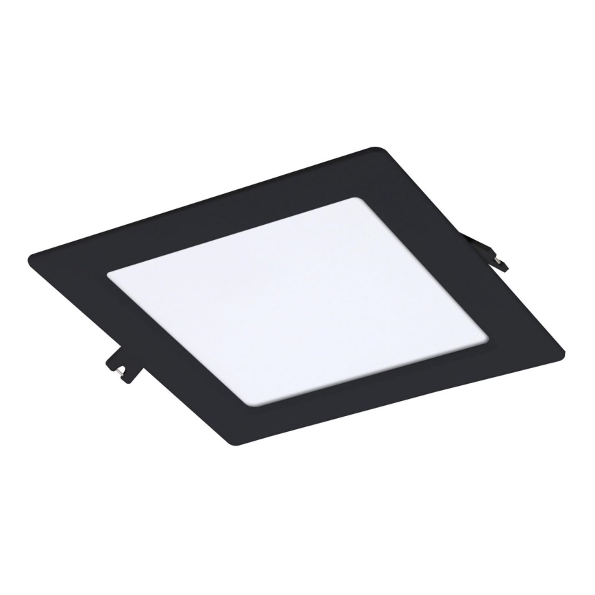 Rabalux - Lámpara empotrable LED LED/12W/230V 17x17 cm negro