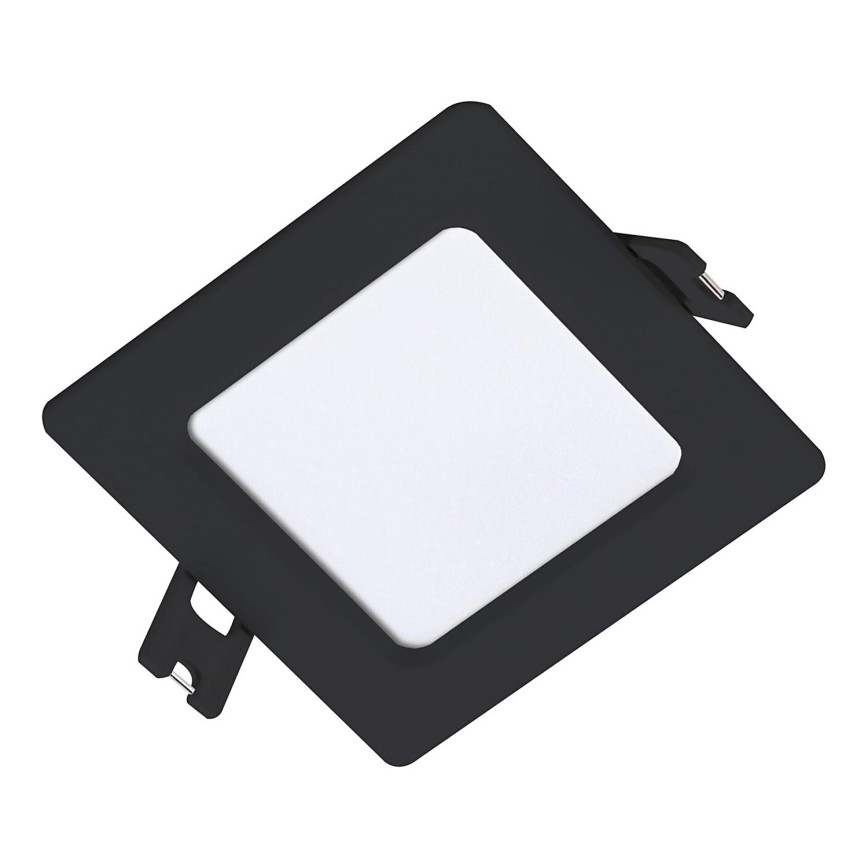 Rabalux - Lámpara empotrable LED LED/3W/230V 9x9cm negro