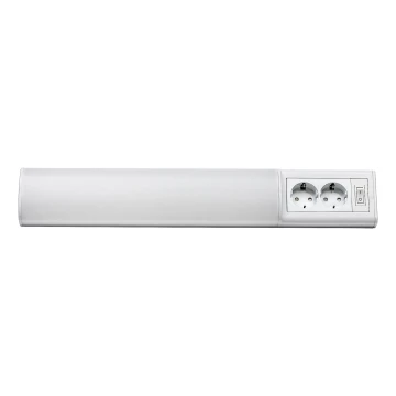 Rabalux - Lámpara LED debajo del gabinete con 2 enchufes LED/10W/230V 4000K 50 cm blanco